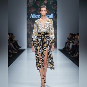 Authentic Alice McCall high fashion designer jumpsuit sz 4